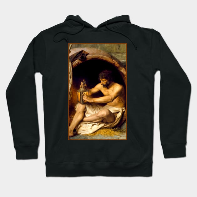 Diogenes by Gerome Hoodie by academic-art